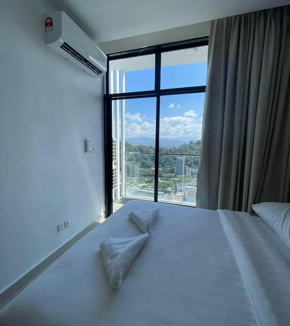 Hs Homestay Shore Pasar Besar Dan Kk Plaza 亞庇 公寓式酒店